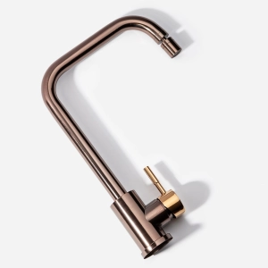 Torneira Monocomando Giratória de Cozinha Inox (Malta Bronze)