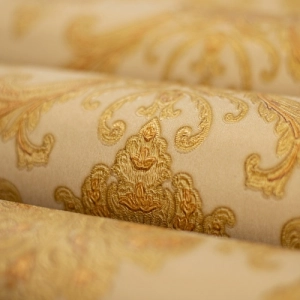 Papel de Parede Arabesco Lav&aacute;vel 10,00 x 0,53 m (Classico Tredici)