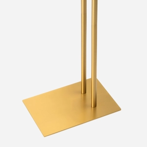 Toalheiro de Piso em Inox (Rizzi Dourado Fosco) - Outlet