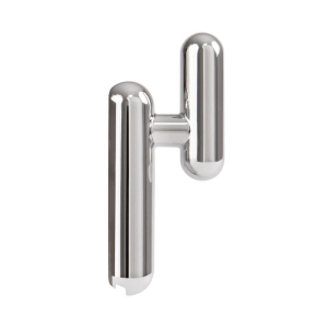 Cabide com Gancho de Parede Zamac (Moema Cromado)