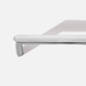 Puxador para M&oacute;vel Al&ccedil;a Sobrepor 128 mm Zamac (Cartago Escovado)