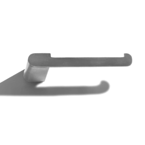 Papeleira de Banheiro Inox (Picasso Grafite Fosco)