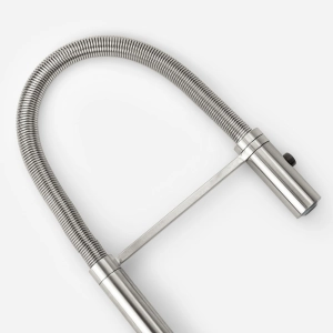 Torneira Monocomando Gourmet de Cozinha Inox (Capri Escovada)