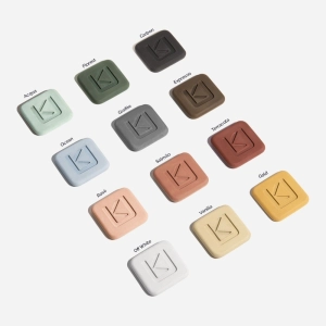 Cuba de Banheiro Concreto Apoio Retangular 42 cm (Tessa Off White)