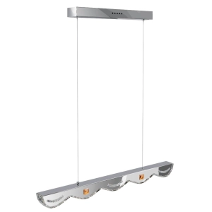 Lustre Pendente de Cristal com LED (&Aacute;quila II)