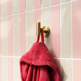 Produto Cabide com Gancho Inox (Tarsila Ouro Fosco) - Outlet