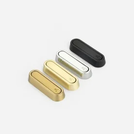 Cabide com Gancho Retrátil de Parede Zamac (Meier Preto Fosco) - Outlet Produto Cabide com Gancho Retrátil de Parede Zamac (Meier Preto Fosco) - Outlet