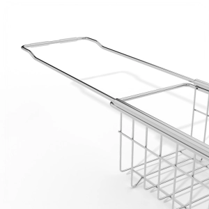 Cesto Escorredor Ajustável de Inox para Cubas (Umi Cromado)