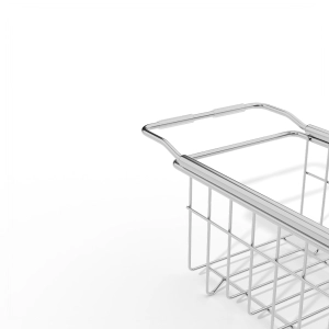 Cesto Escorredor Ajustável de Inox para Cubas (Umi Cromado)