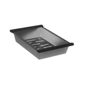 Cesto Escorredor Inox para Cuba Workstation 36x23 cm (Grafite Fosco) Produto Cesto Escorredor Inox para Cuba Workstation 36x23 cm (Grafite Fosco)