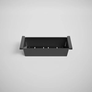 Cesto Escorredor Inox para Cuba Workstation 36x23 cm (Preto Fosco)