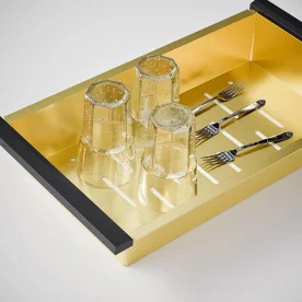Cesto Escorredor Inox para Cuba Workstation 41x23 cm (Dourado Fosco) Produto Cesto Escorredor Inox para Cuba Workstation 41x23 cm (Dourado Fosco)