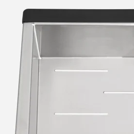Produto Cesto Escorredor Inox para Cuba Workstation 41x23 cm (Escovado) - Outlet