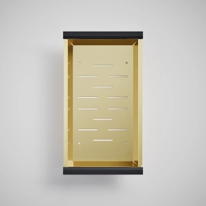 Cesto Escorredor Inox para Cuba Workstation 41x23 cm (Ouro Fosco)