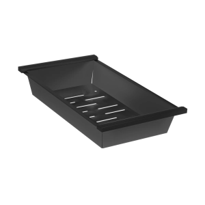 Cesto Escorredor Inox para Cuba Workstation 41x23 cm (Preto Fosco)