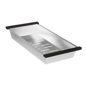 Cesto Escorredor Inox para Cuba Workstation 45x23 cm (Escovado)
