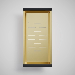 Cesto Escorredor Inox para Cuba Workstation 45x23 cm (Ouro Fosco)