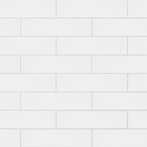 Pastilhas Cerâmicas Colors 6x24 cm (White)