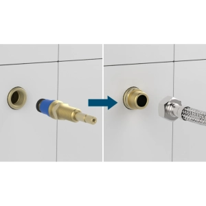 Conversor Registro Docol 1/2" para Ponto de &Aacute;gua 1/2"