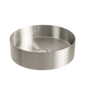 Produto Cuba de Banheiro Apoio Inox Redonda 40 cm (Nanjing Escovada)