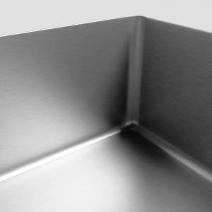 Cuba de Banheiro Apoio Inox Retangular 47x36 cm (Lhasa Escovada)