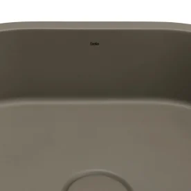 Produto Cuba de Banheiro Concreto Apoio Elipse 40 cm (Francs Musgo)