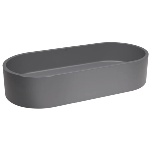 Cuba de Banheiro Concreto Apoio Elipse 60 cm (Francs Cenere)