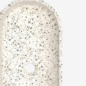 Cuba de Banheiro Concreto Apoio Elipse 60 cm (Francs Granilite Opala)