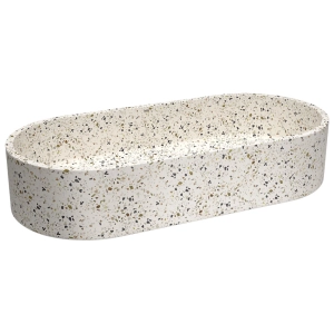 Cuba de Banheiro Concreto Apoio Elipse 60 cm (Francs Granilite Opala)