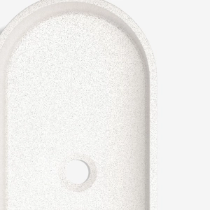 Cuba de Banheiro Concreto Apoio Elipse 60 cm (Francs Granilite Polar)