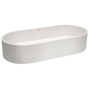 Cuba de Banheiro Concreto Apoio Elipse 60 cm (Francs Granilite Polar)