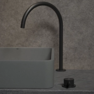 Cuba de Banheiro Concreto Apoio Quadrada 39 cm (Guna Cemento)