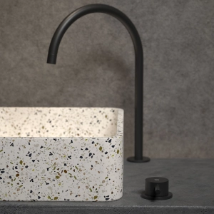 Cuba de Banheiro Concreto Apoio Quadrada 39 cm (Guna Granilite Opala)