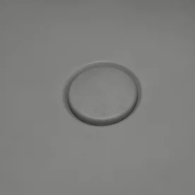 Produto Cuba de Banheiro Concreto Apoio Redonda 39 cm (Oso Cemento)