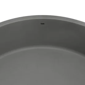 Produto Cuba de Banheiro Concreto Apoio Redonda 39 cm (Oso Cemento)