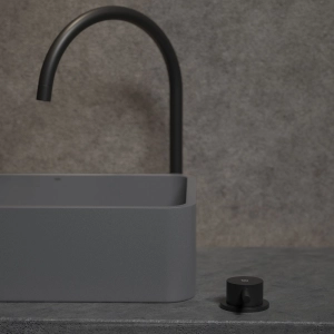 Cuba de Banheiro Concreto Apoio Retangular 40 cm (Moran Cenere)