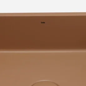 Cuba de Banheiro Concreto Apoio Retangular 40 cm (Moran Ocre) Produto Cuba de Banheiro Concreto Apoio Retangular 40 cm (Moran Ocre)