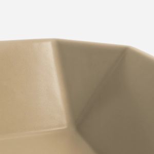 Cuba de Banheiro Lou&ccedil;a Apoio Quadrada 36 cm (Nimes Mocha)