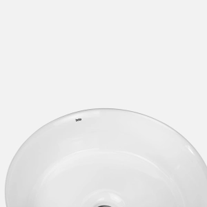 Cuba de Banheiro Louça Apoio Redonda 31 cm (Zara Branca)