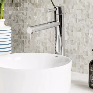 Cuba de Banheiro Louça Apoio Redonda 31 cm (Zara Branca)