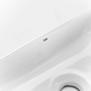 Cuba de Banheiro Louça Apoio Retangular 30 cm (Ádria Branca)