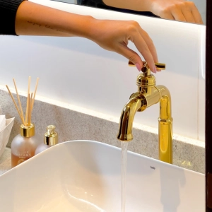 Cuba de Banheiro Lou&ccedil;a Apoio Retangular 40 cm (Maia Branca)