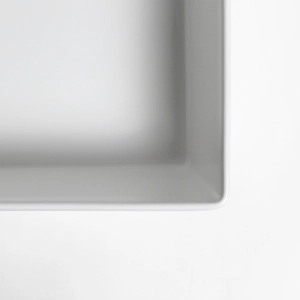 Cuba de Banheiro Louça Apoio Retangular 47 cm (Mafra Branca)