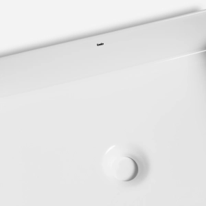 Cuba de Banheiro Louça Apoio Retangular 47 cm (Mafra Branca)