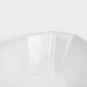 Cuba de Banheiro Louça Apoio Retangular 49 cm (Módena Branca)