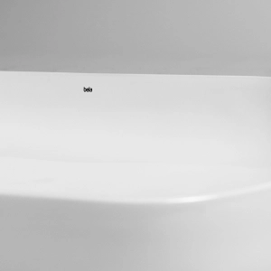 Cuba de Banheiro Louça Apoio Retangular 58 cm (Trento Branca)