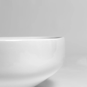 Cuba de Banheiro Louça Apoio Retangular 58 cm (Trento Branca)