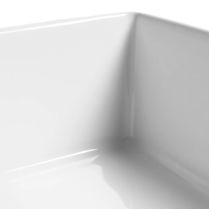 Cuba de Banheiro Louça Apoio Retangular 60 cm (Moura Branca)