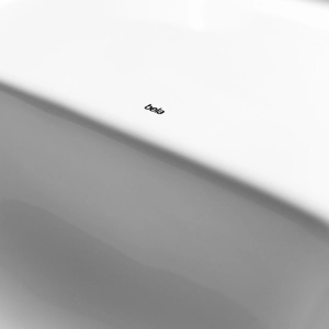 Cuba de Banheiro Louça Sobrepor com Mesa Lateral 75 cm (Arles Branca)