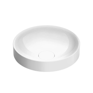 Produto Cuba de Banheiro Louça Sobrepor Redonda 38 cm (Eva Branca)